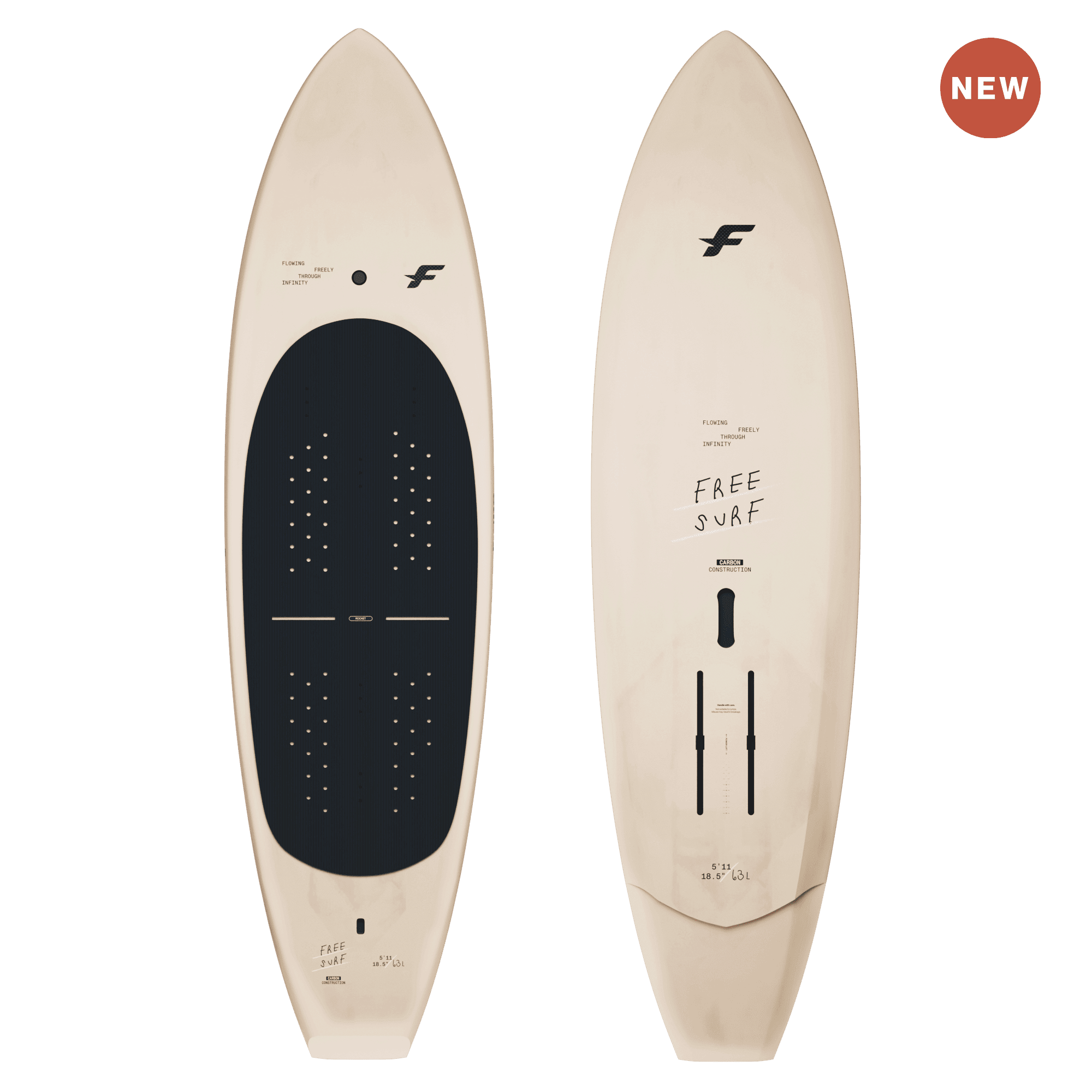 ROCKET FREE SURF CARBON